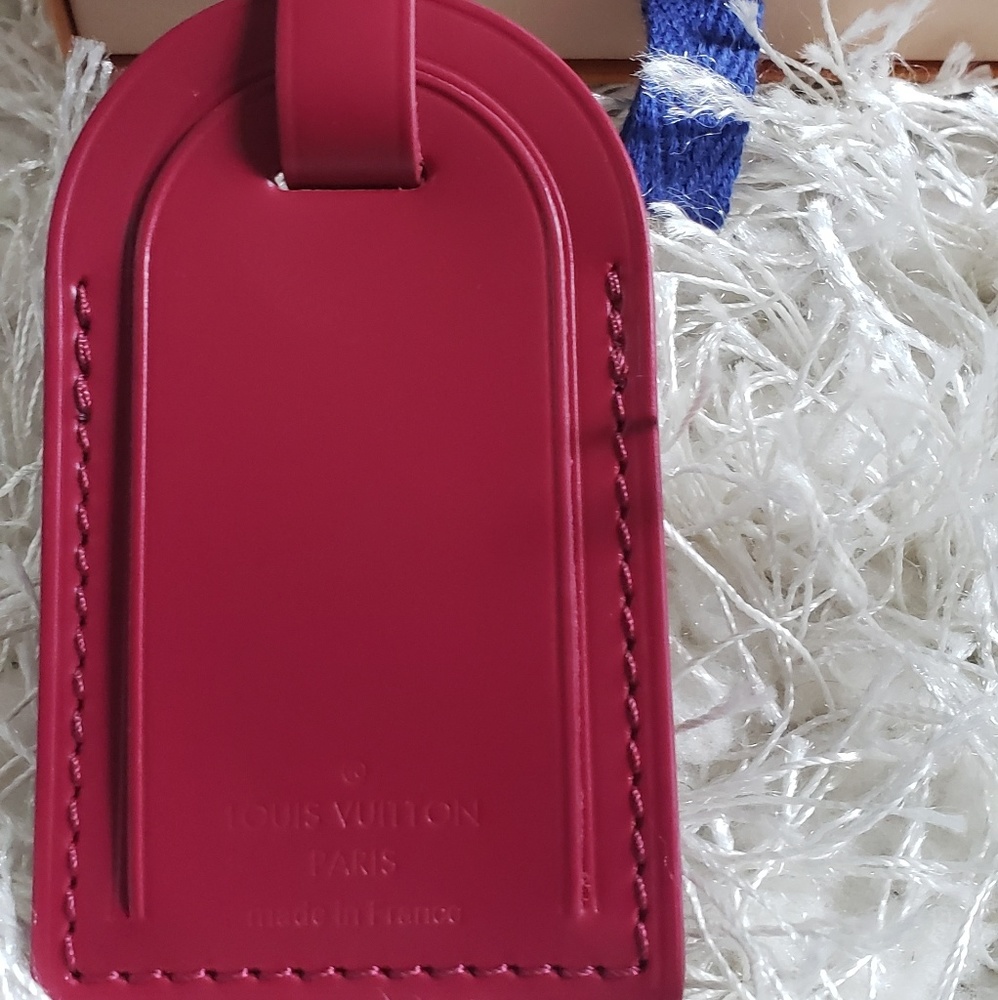 Authentic Louis Vuitton Luggage Tag